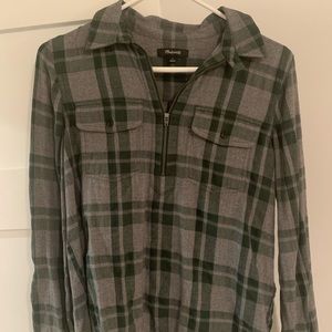 Madewell plaid pullover